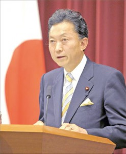 日本新任首相鳩山由紀夫。（Getty Images） 